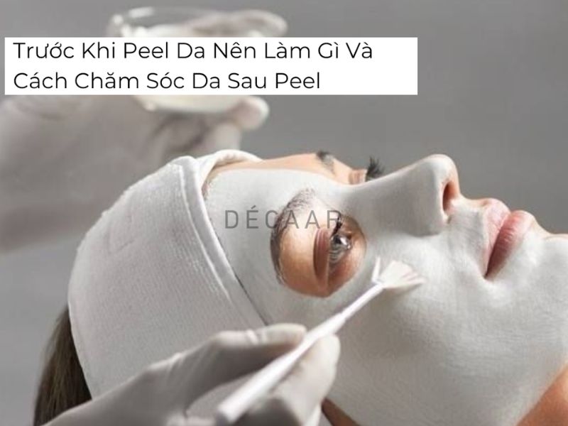 peel da lên mụn đầu trắng